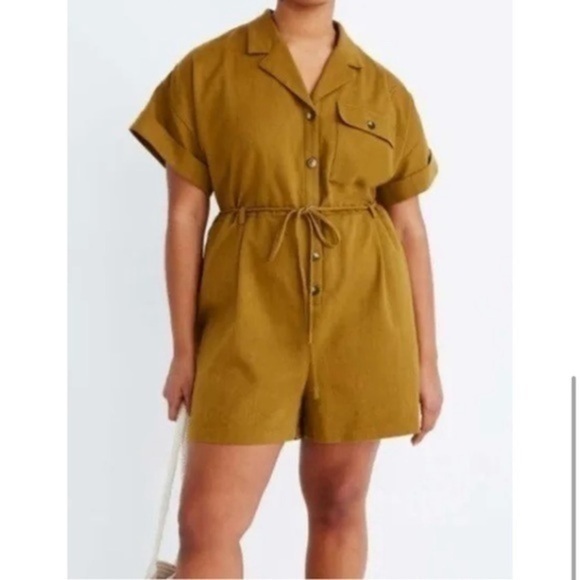 Madewell Women’s XS Utility Shorts Romper - Picture 2 of 7